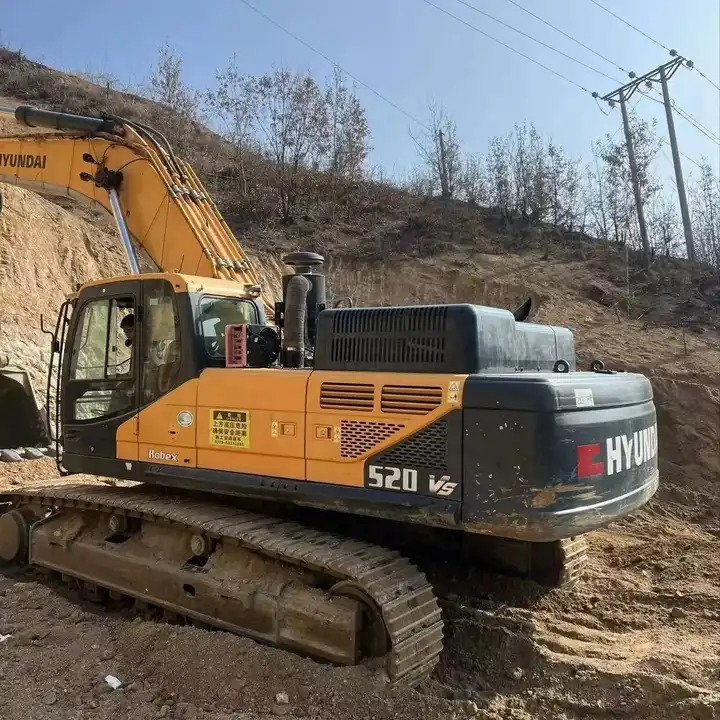 100% Original Hyundai 520 Used Excavator 52 Ton Hyundai 520 Excavator Hyundai Excavator - Excavator: picture 2 100% Original Hyundai 520 Used Excavator 52 Ton Hyundai 520 Excavator Hyundai Excavator - Excavator: picture 2