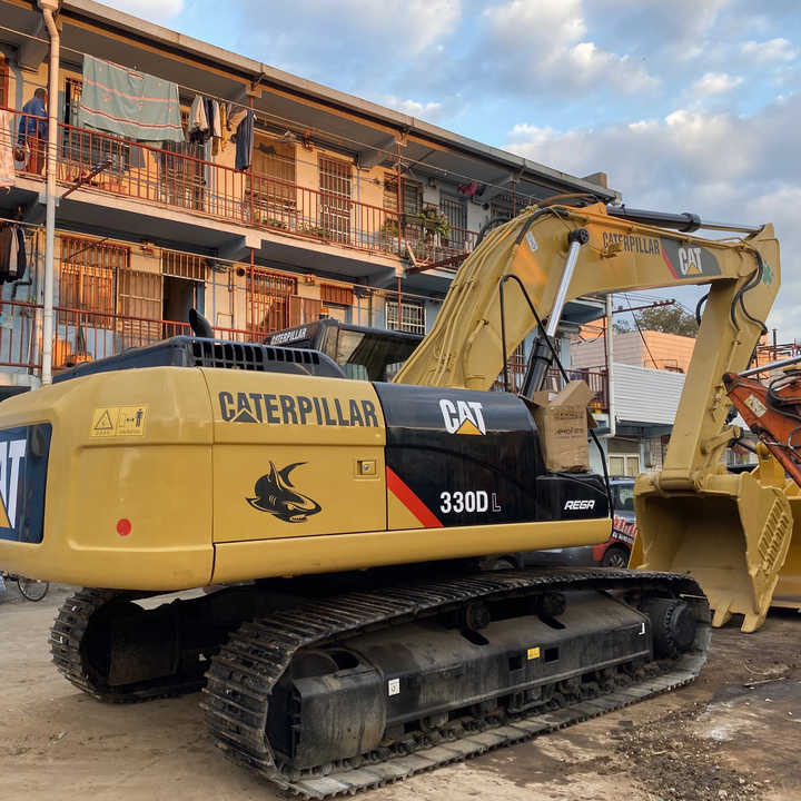 30 Ton Heavy Excavator Japan Origin Cat 330d 330dl 330d2 Fairly Used Caterpillar Mining Excavator With Jack Hammer In Shanghai - Crawler excavator: picture 1 30 Ton Heavy Excavator Japan Origin Cat 330d 330dl 330d2 Fairly Used Caterpillar Mining Excavator With Jack Hammer In Shanghai - Crawler excavator: picture 1