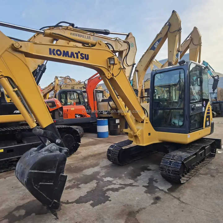 Used excavator used PC56-7 ,second hand Komatsu crawler excavator in good condition for sale - Crawler excavator: picture 1 Used excavator used PC56-7 ,second hand Komatsu crawler excavator in good condition for sale - Crawler excavator: picture 1