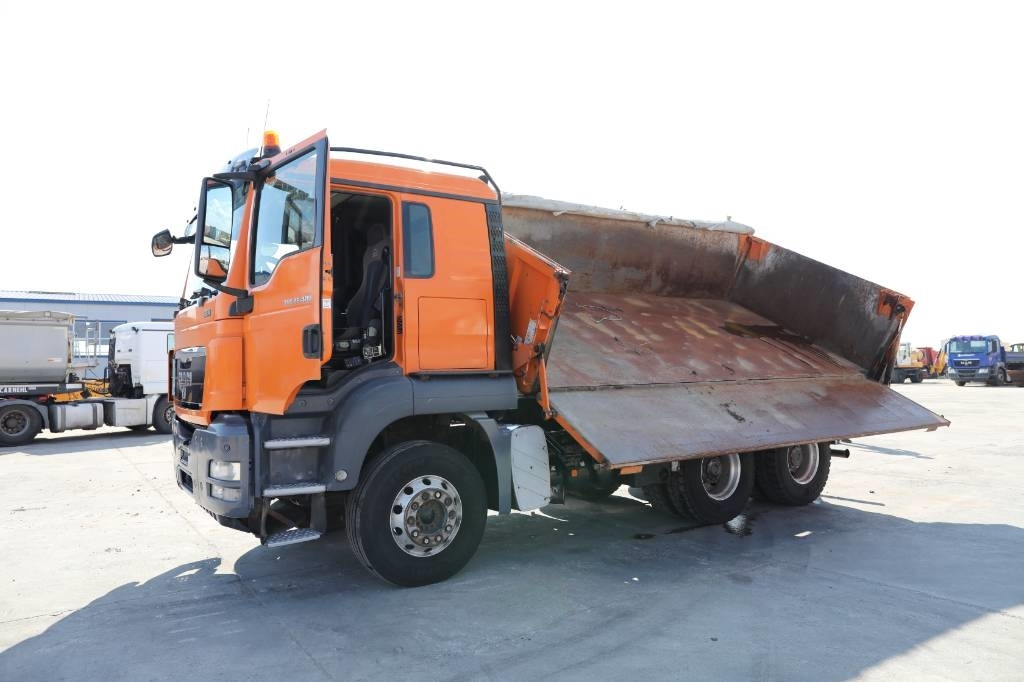 Tipper MAN TGS 26.480 6x4 BL With KEMPF Germany tipper body –: picture 9