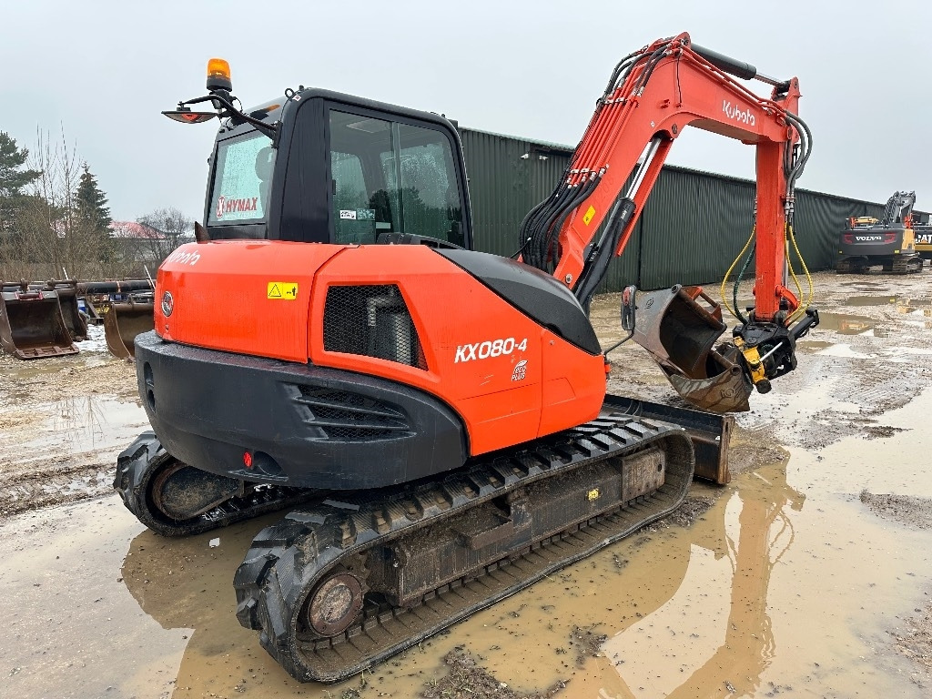 Kubota KX 080-4 ENGCON - Mini excavator: picture 4 Kubota KX 080-4 ENGCON - Mini excavator: picture 4