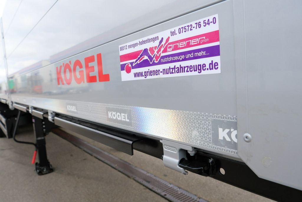 Dropside/ Flatbed semi-trailer Kögel SN24/ BW 800 mm/144 x rungent. BPW/ LENKACHSE: picture 11