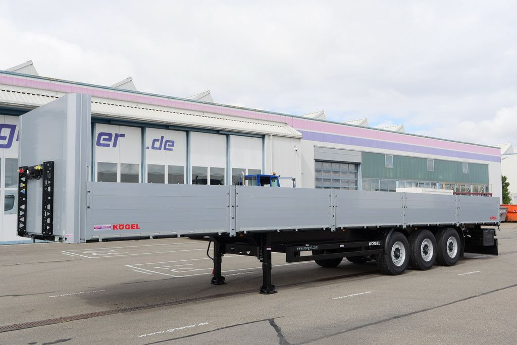 Kögel SN24/ BW 800 mm/144 x rungent. BPW/ LENKACHSE - Dropside/ Flatbed semi-trailer: picture 3 Kögel SN24/ BW 800 mm/144 x rungent. BPW/ LENKACHSE - Dropside/ Flatbed semi-trailer: picture 3