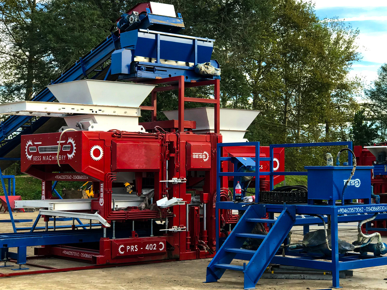 Automatic Paving Block Machine | PRS-402 - Block making machine: picture 2 Automatic Paving Block Machine | PRS-402 - Block making machine: picture 2