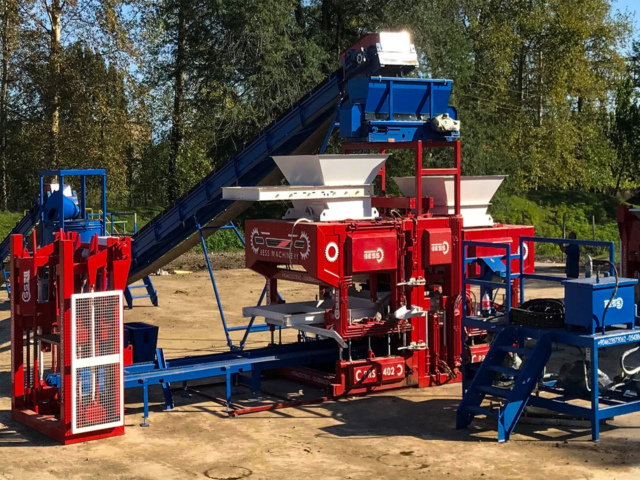 Automatic Paving Block Machine | PRS-402 - Block making machine: picture 1 Automatic Paving Block Machine | PRS-402 - Block making machine: picture 1