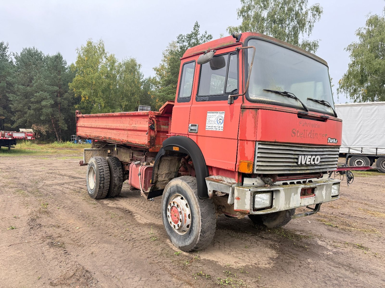 Iveco 170-34 Kipper - Kran 4x4 - Tipper, Crane truck: picture 2 Iveco 170-34 Kipper - Kran 4x4 - Tipper, Crane truck: picture 2