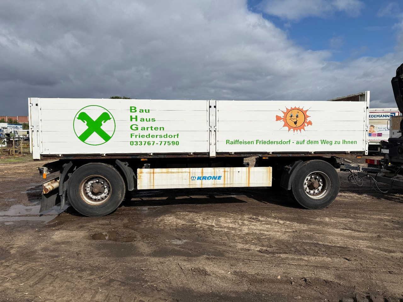 Krone AZ - Dropside/ Flatbed trailer: picture 3 Krone AZ - Dropside/ Flatbed trailer: picture 3
