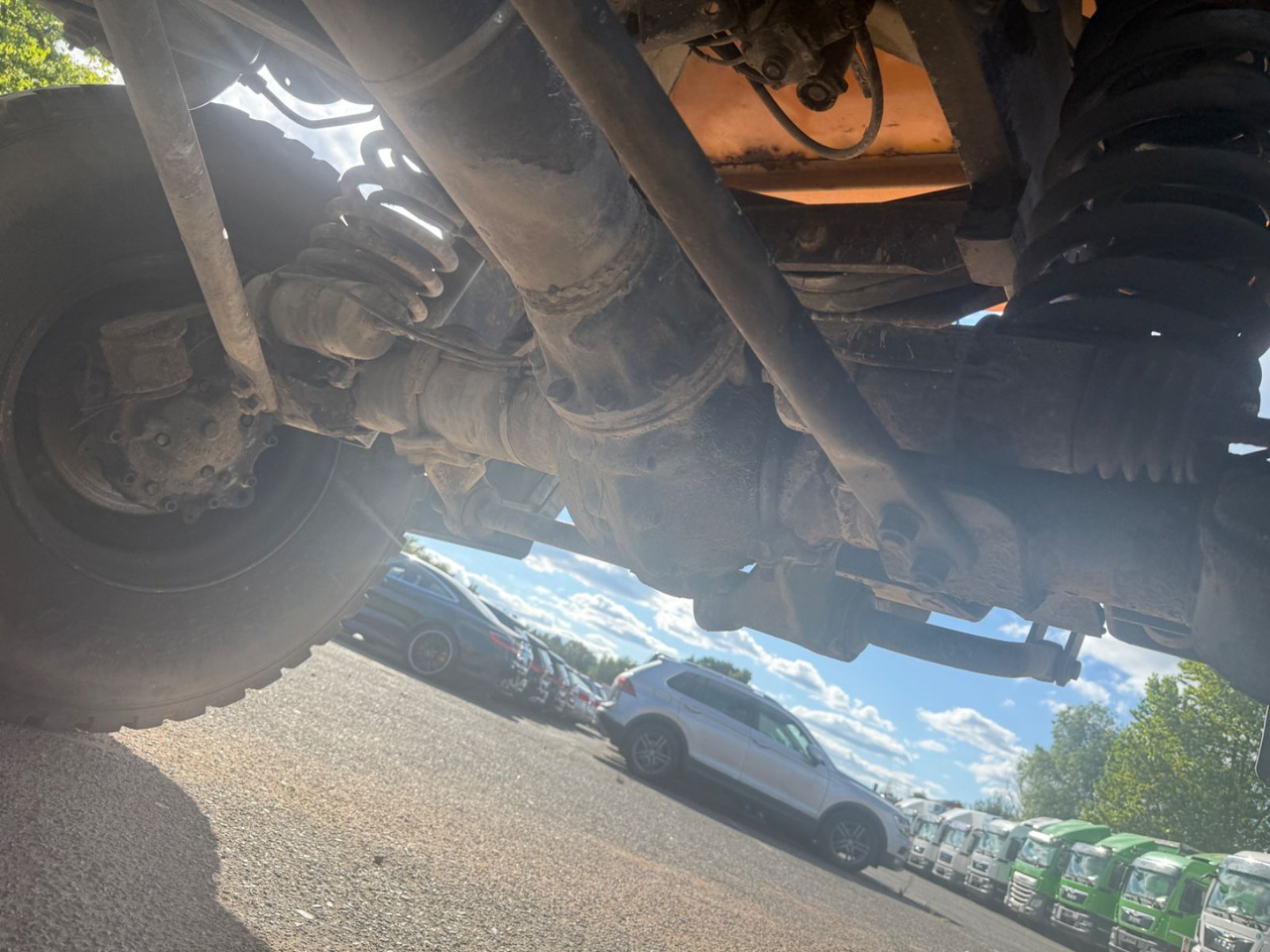 Dropside/ Flatbed truck Unimog 2100 4x4: picture 13