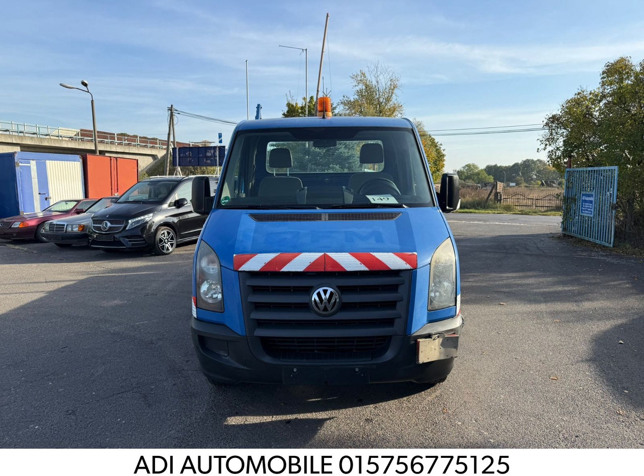 Volkswagen Crafter Pritsche 50 mittel L2 KRAN 500 KG - Flatbed van: picture 1 Volkswagen Crafter Pritsche 50 mittel L2 KRAN 500 KG - Flatbed van: picture 1