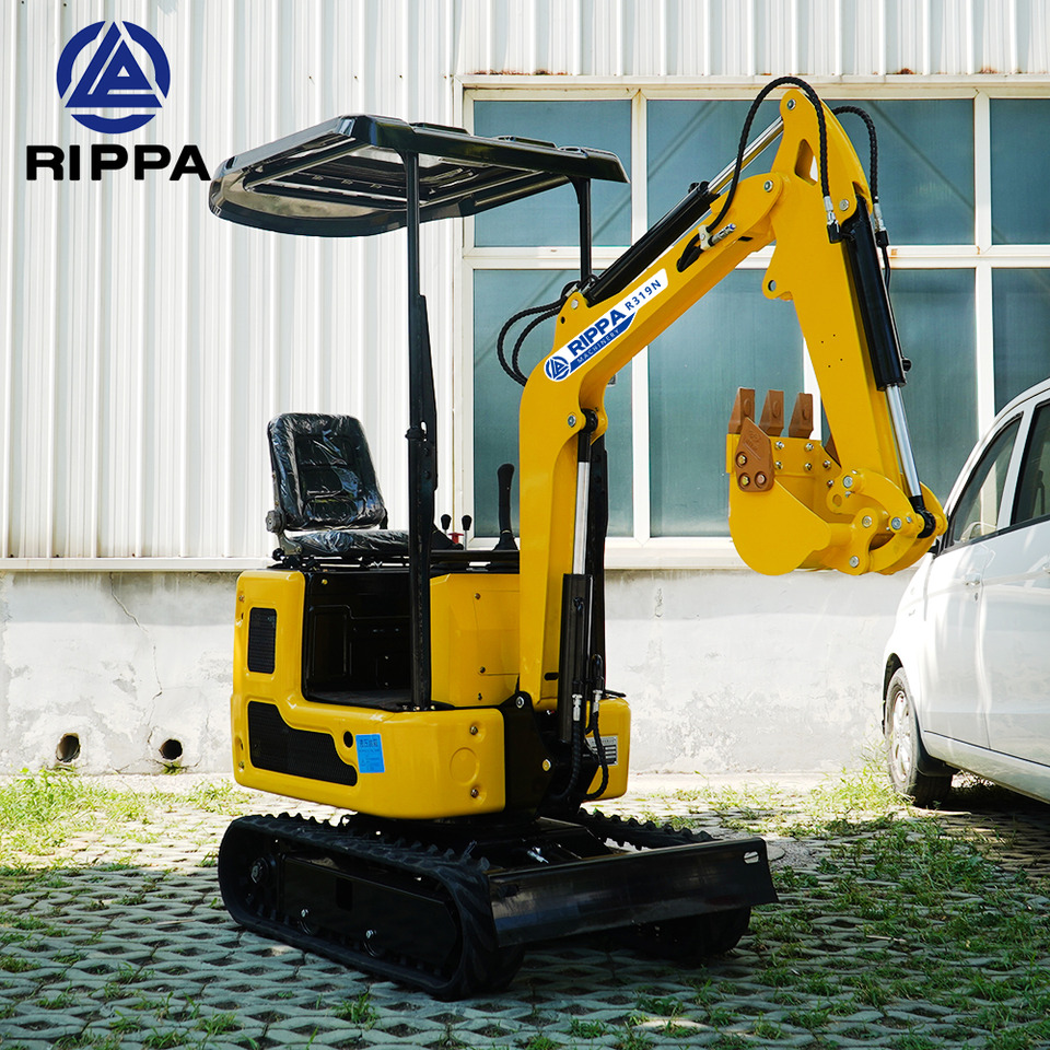 Mini excavator Rippa Mini Excavator R319, CE certification, Warm air conditioning, Global stocking Rapid delivery: picture 9