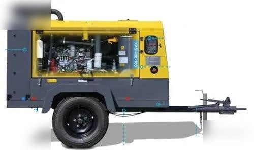 ATLAS COPCO 500 CFM - Air compressor: picture 3 ATLAS COPCO 500 CFM - Air compressor: picture 3