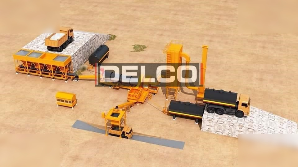 DELCO 120 TPH - Asphalt plant: picture 3 DELCO 120 TPH - Asphalt plant: picture 3