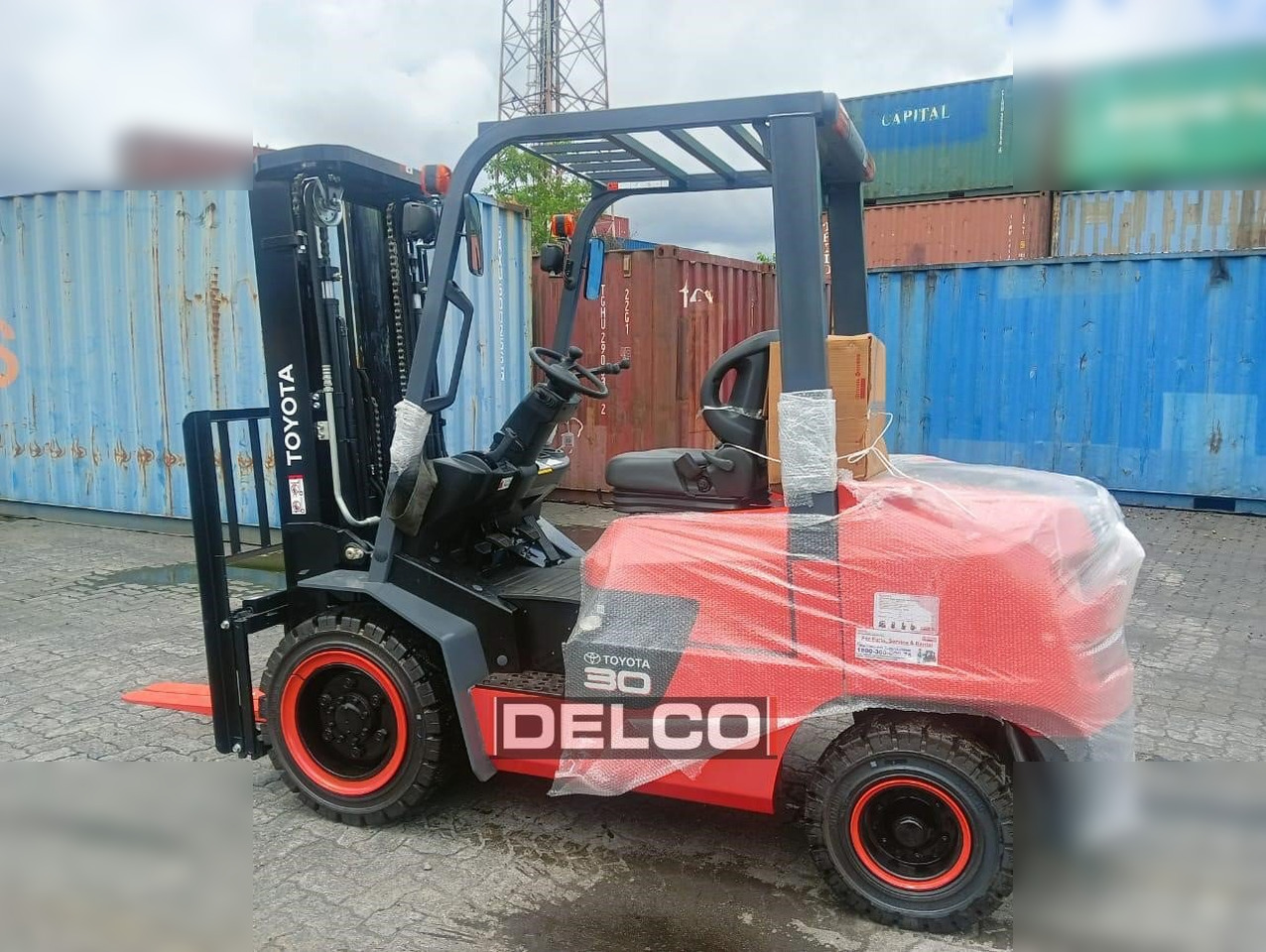 TOYOTA FDZN30 - Forklift: picture 5 TOYOTA FDZN30 - Forklift: picture 5