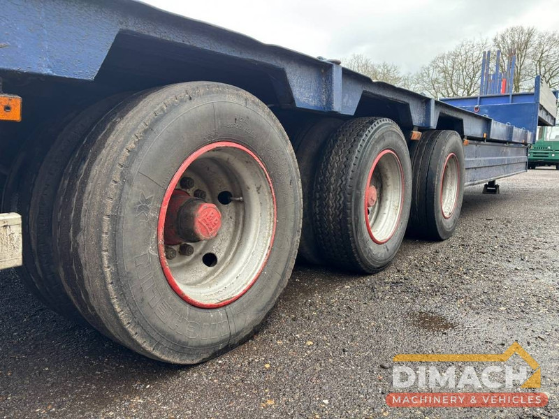 Broshuis Lowloader tieflader 3 assen leaf spring, laadklep - Low loader semi-trailer: picture 5 Broshuis Lowloader tieflader 3 assen leaf spring, laadklep - Low loader semi-trailer: picture 5