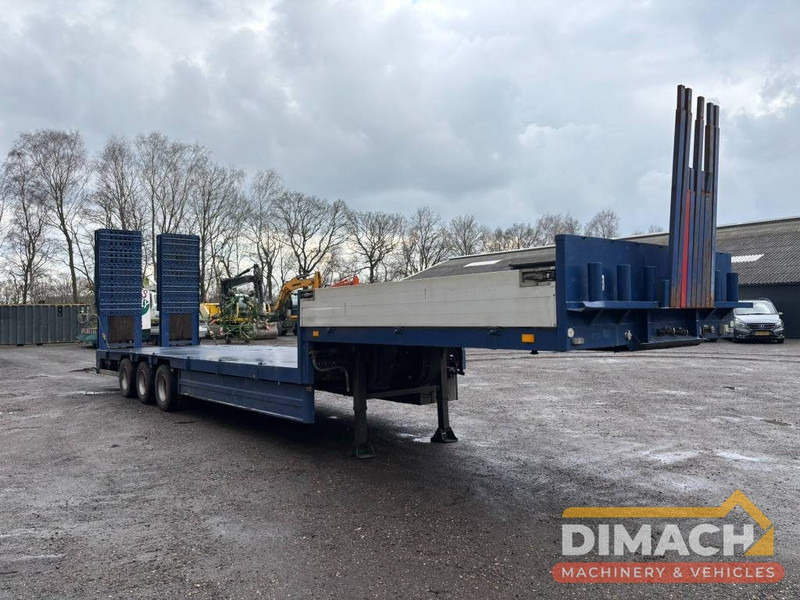 Broshuis Lowloader tieflader 3 assen leaf spring, laadklep - Low loader semi-trailer: picture 4 Broshuis Lowloader tieflader 3 assen leaf spring, laadklep - Low loader semi-trailer: picture 4