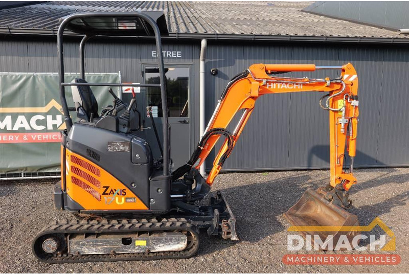 Hitachi ZX 17 CW05 hydraulische snelwissel - Mini excavator: picture 2 Hitachi ZX 17 CW05 hydraulische snelwissel - Mini excavator: picture 2