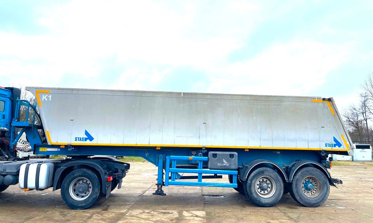 Stas SA236K/ALU/32m3 - Tipper semi-trailer: picture 1 Stas SA236K/ALU/32m3 - Tipper semi-trailer: picture 1