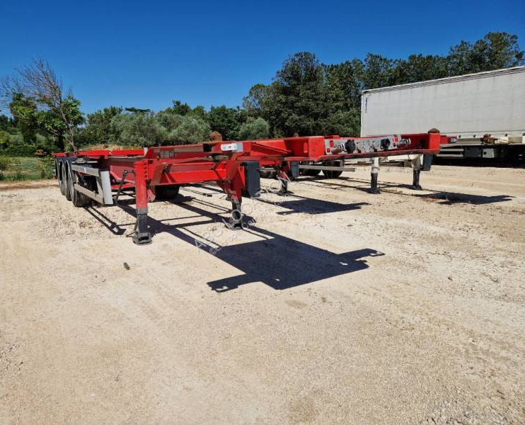 Asca CHARIOT COULISSANT - Container transporter/ Swap body semi-trailer: picture 3 Asca CHARIOT COULISSANT - Container transporter/ Swap body semi-trailer: picture 3