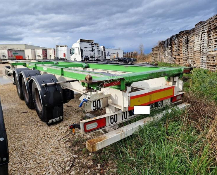 Asca CHARIOT COULISSANT - Container transporter/ Swap body semi-trailer: picture 1 Asca CHARIOT COULISSANT - Container transporter/ Swap body semi-trailer: picture 1