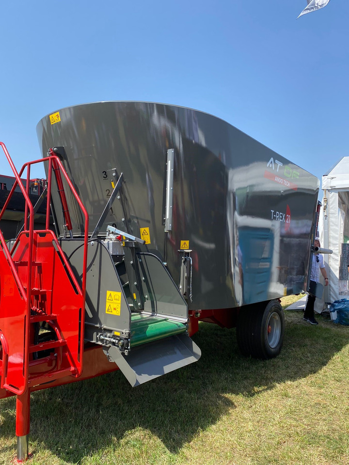 Ando Tech Futtermischwagen / Feed mixer / Melangeuse / Carro di alimentazione / Remolque alimentador / Кормораздатчик / Wóz paszowy T-REX 24 m3 - Forage mixer wagon: picture 2 Ando Tech Futtermischwagen / Feed mixer / Melangeuse / Carro di alimentazione / Remolque alimentador / Кормораздатчик / Wóz paszowy T-REX 24 m3 - Forage mixer wagon: picture 2