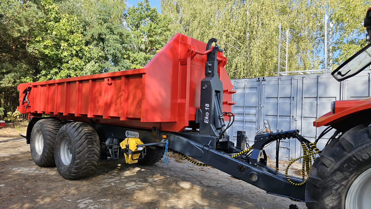 Farm trailer EkoAgri Hakenliftanhänger / Hooklift trailer / Remorque porte caisson / Remolque con gancho / Rimorchio a gancio /Przyczepa hakowa 18 t: picture 13