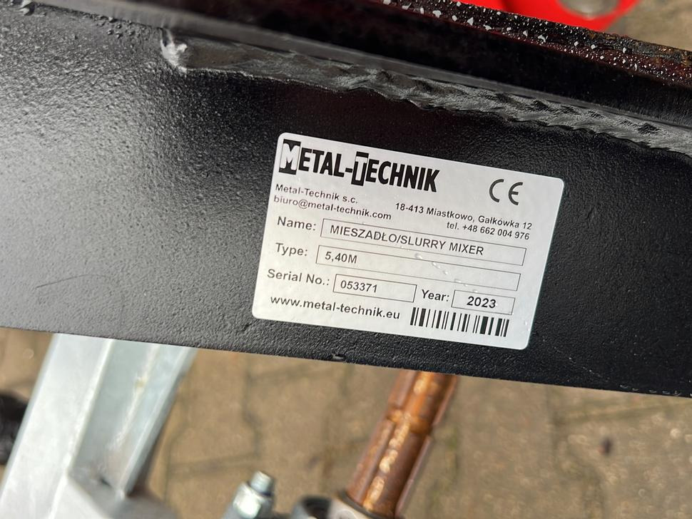 METAL-TECHNIK Güllemixer / Slurry agitator / Agitateur de lisier / Miscelatore / Смеситель жидкого удобрения / Mieszadło do gnojowicy 5,4 m - Fertilizing equipment: picture 4 METAL-TECHNIK Güllemixer / Slurry agitator / Agitateur de lisier / Miscelatore / Смеситель жидкого удобрения / Mieszadło do gnojowicy 5,4 m - Fertilizing equipment: picture 4