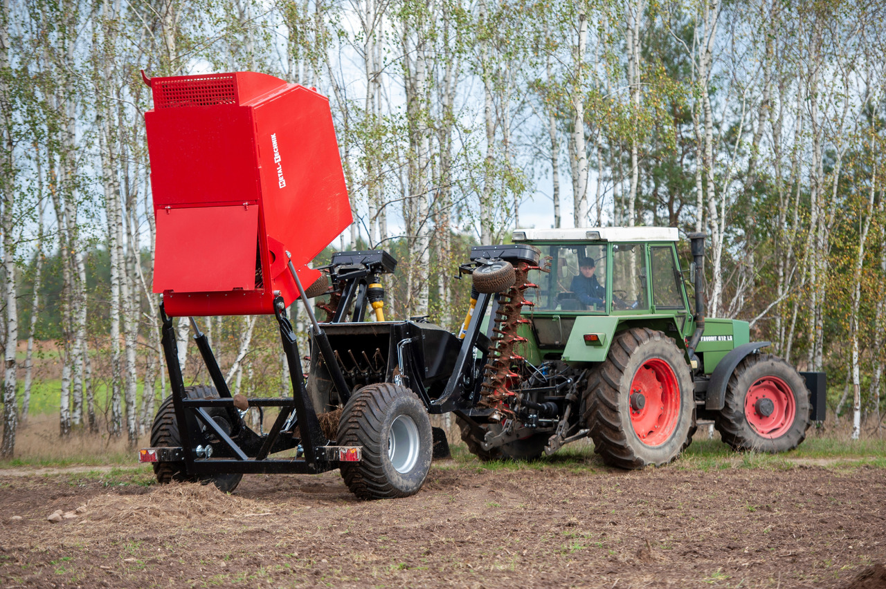 Soil tillage equipment METAL-TECHNIK Steinsammler / Stone Collector / Ramasseur de pierres / Recogedora de piedras / Raccoglitore di pietr / Камнеуборочный комбайн / Zbieracz kamieni 4 m: picture 9