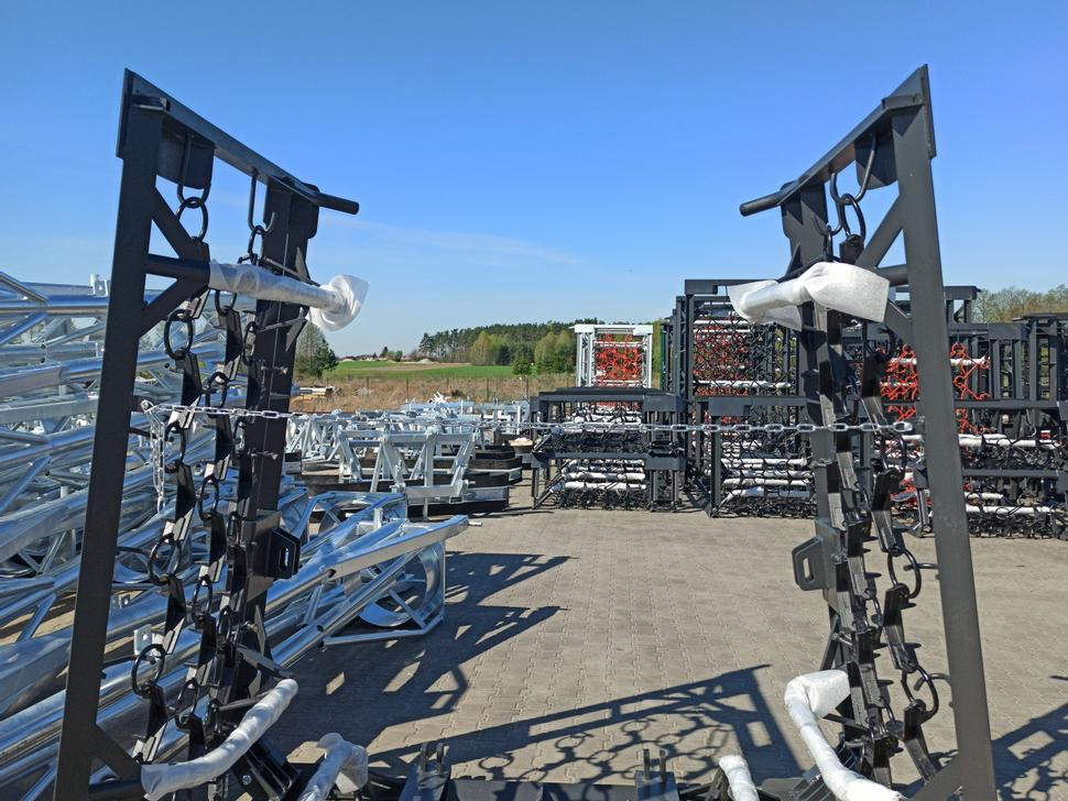 METAL-TECHNIK Wiesenegge / Meadow harrow / Herse de prairie / Strigliatrice / Полевая волокуша / Włóka łąkowa 8 m - Chain harrow: picture 5 METAL-TECHNIK Wiesenegge / Meadow harrow / Herse de prairie / Strigliatrice / Полевая волокуша / Włóka łąkowa 8 m - Chain harrow: picture 5