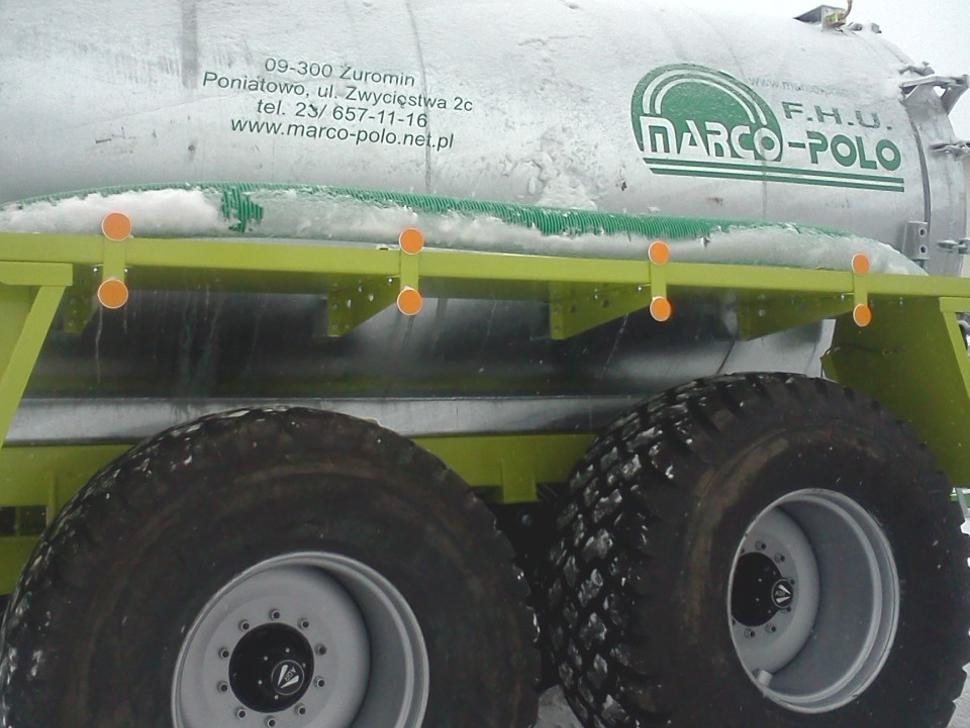 Slurry tanker Marco-Polo Gülletankwagen / Slurry tanker / Epandeur à lisier / Cisterna para purines / Cisterna per liquami /Цистерна для жидкого органического удобрения / Wóz asenizacyjny 20 000 l: picture 26