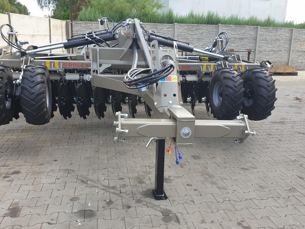 Disc harrow ROLEX Hydraulische Scheibenegge / Hydraulic discs harrow / Dechaumeur à disques / Erpice a dischi / Дисковая гидравлическая борона тип лёгкий с тележкой / Brona talerzowa hydraulicznie składana lekka: picture 14