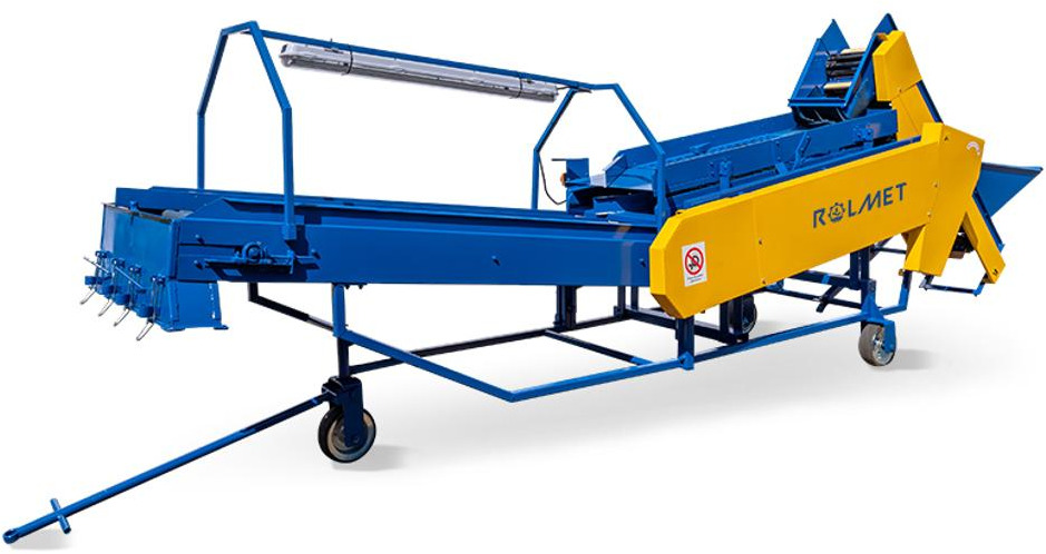 ROLMET Kartoffelsortierer / Potato sorting machine / Trieuse de pomme de terre / Selezionatrice per patate / Clasificador de patatas / Картофелесортировочная машина / Sortownik do ziemniaków M614/2 - Potato equipment: picture 3 ROLMET Kartoffelsortierer / Potato sorting machine / Trieuse de pomme de terre / Selezionatrice per patate / Clasificador de patatas / Картофелесортировочная машина / Sortownik do ziemniaków M614/2 - Potato equipment: picture 3