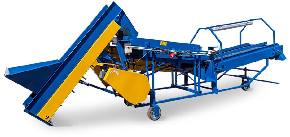 ROLMET Kartoffelsortierer / Potato sorting machine / Trieuse de pomme de terre / Selezionatrice per patate / Clasificador de patatas / Картофелесортировочная машина / Sortownik do ziemniaków M614/2 - Potato equipment: picture 2 ROLMET Kartoffelsortierer / Potato sorting machine / Trieuse de pomme de terre / Selezionatrice per patate / Clasificador de patatas / Картофелесортировочная машина / Sortownik do ziemniaków M614/2 - Potato equipment: picture 2
