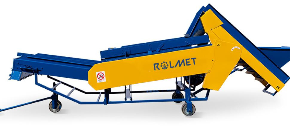 Rolmet Kartoffelsortierer / Potato sorting machine / Trieuse de pomme de terre / Selezionatrice per patate / Clasificador de patatas / Сортировщик картофеля / Sortownik do ziemniaków M614/1 - Potato equipment: picture 4 Rolmet Kartoffelsortierer / Potato sorting machine / Trieuse de pomme de terre / Selezionatrice per patate / Clasificador de patatas / Сортировщик картофеля / Sortownik do ziemniaków M614/1 - Potato equipment: picture 4