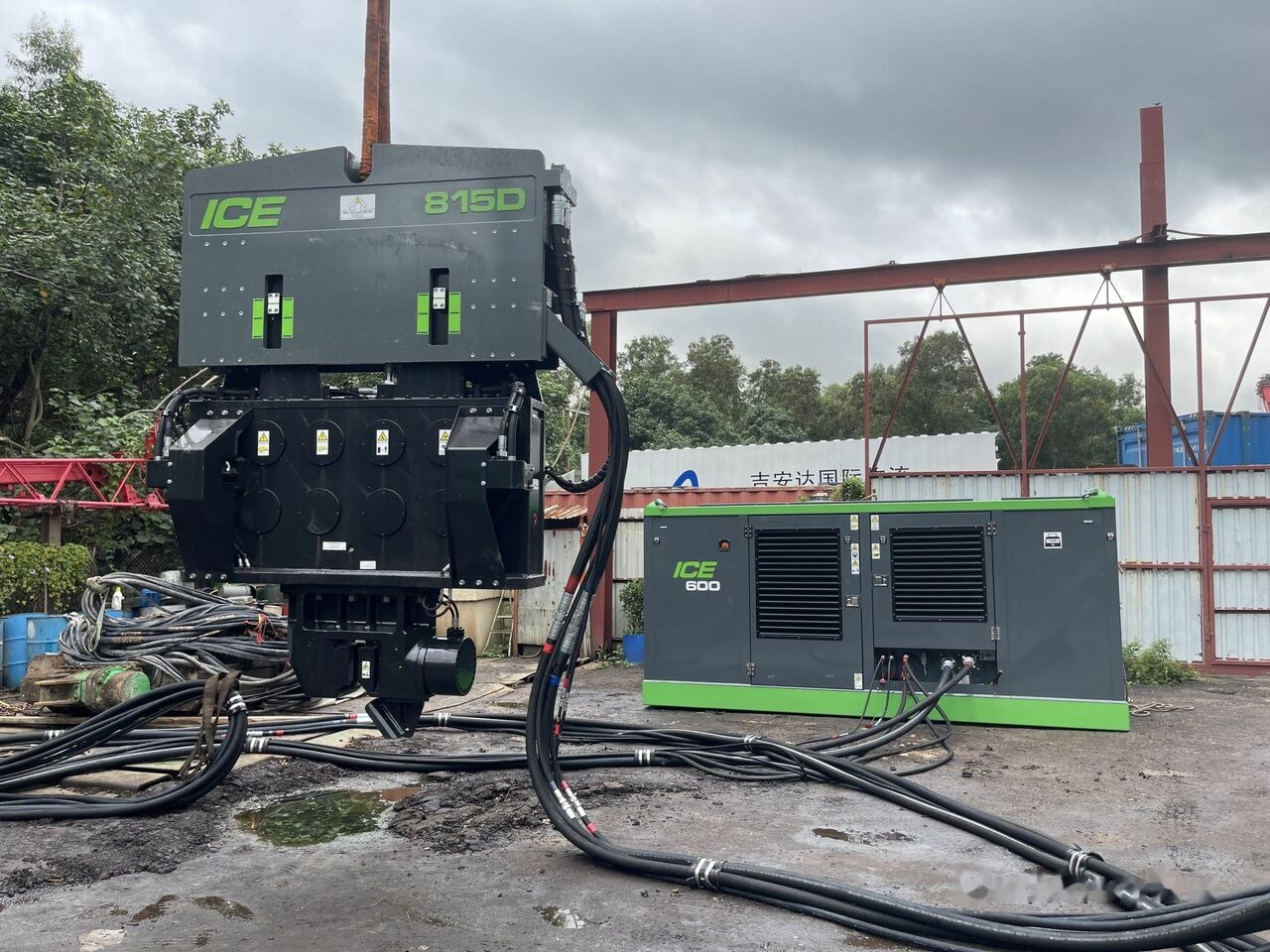 ICE 815D - Attachment for Construction machinery: picture 2 ICE 815D - Attachment for Construction machinery: picture 2
