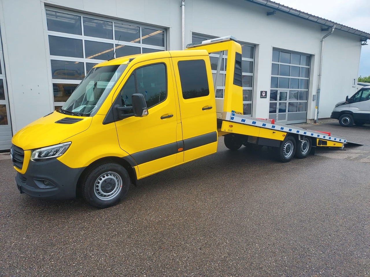 Algema MB Sprinter 419 Doka & ALGEMA Blitzlader2 - Tow truck: picture 1 Algema MB Sprinter 419 Doka & ALGEMA Blitzlader2 - Tow truck: picture 1