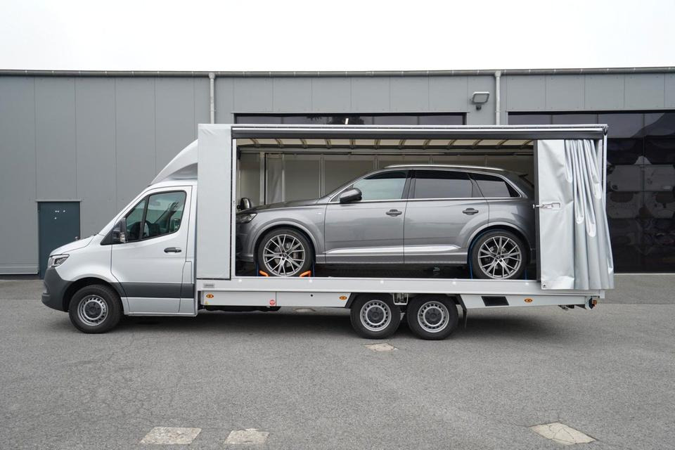 Mercedes-Benz Sprinter 619 ALGEMA BLITZLADER 2 - GESCHLOSSEN - Autotransporter truck, Van: picture 5 Mercedes-Benz Sprinter 619 ALGEMA BLITZLADER 2 - GESCHLOSSEN - Autotransporter truck, Van: picture 5