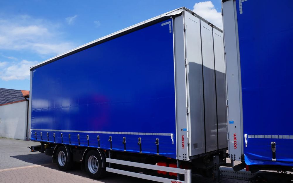DAF XF 480 EURO 6 ZESTAW TANDEM PRZEJAZDOWY 120 M3 7,7 M + 7,7 M WECON - Curtainsider truck: picture 4 DAF XF 480 EURO 6 ZESTAW TANDEM PRZEJAZDOWY 120 M3 7,7 M + 7,7 M WECON - Curtainsider truck: picture 4