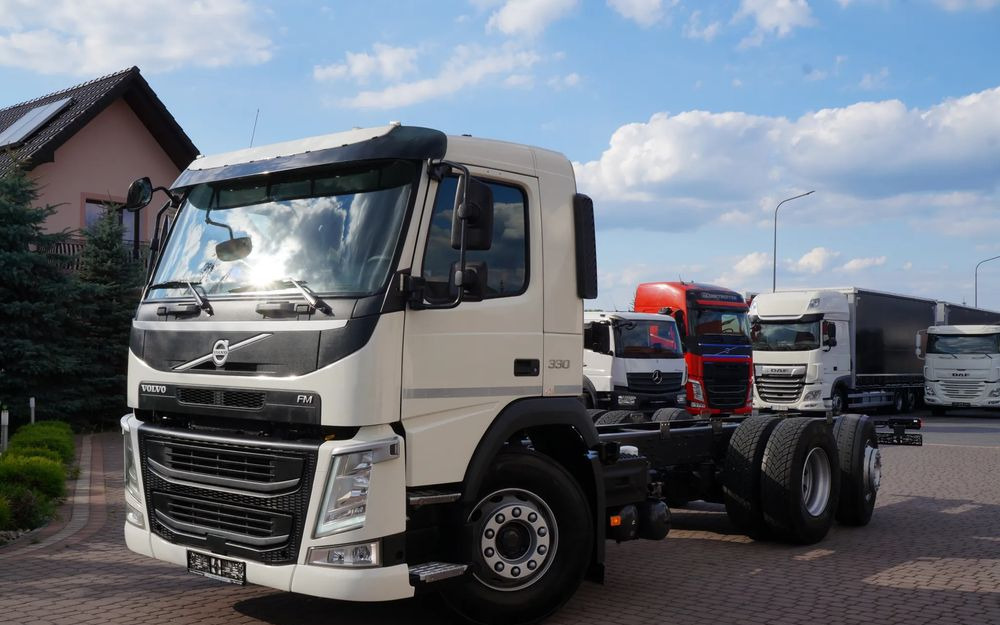 Volvo FM 6X2 EURO 6 RAMA DO ZABUDOWY 2019r OŚ SKRĘTNA PODNOSZONA SCANIA - Cab chassis truck: picture 4 Volvo FM 6X2 EURO 6 RAMA DO ZABUDOWY 2019r OŚ SKRĘTNA PODNOSZONA SCANIA - Cab chassis truck: picture 4
