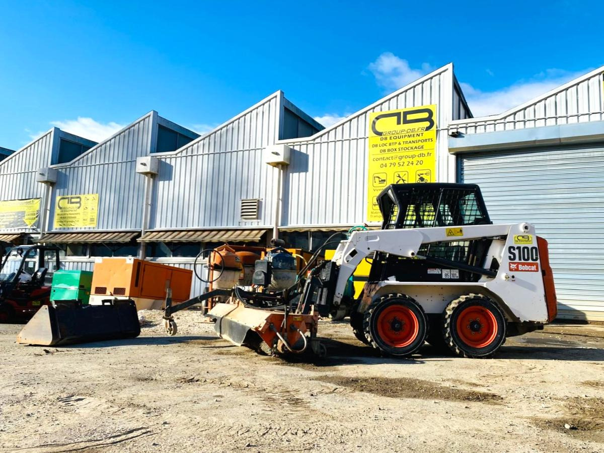 BOBCAT S100 mini chargeuse sur pneu (AVEC ACCESSOIRES) - Skid steer loader: picture 1 BOBCAT S100 mini chargeuse sur pneu (AVEC ACCESSOIRES) - Skid steer loader: picture 1
