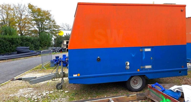 REMORQUE BASE VIE CABANE DE CHANTIER - Construction container: picture 2 REMORQUE BASE VIE CABANE DE CHANTIER - Construction container: picture 2