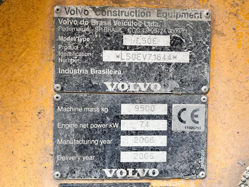Wheel loader Volvo L 50 E CHARGEUSE A PNEUS 10T: picture 13