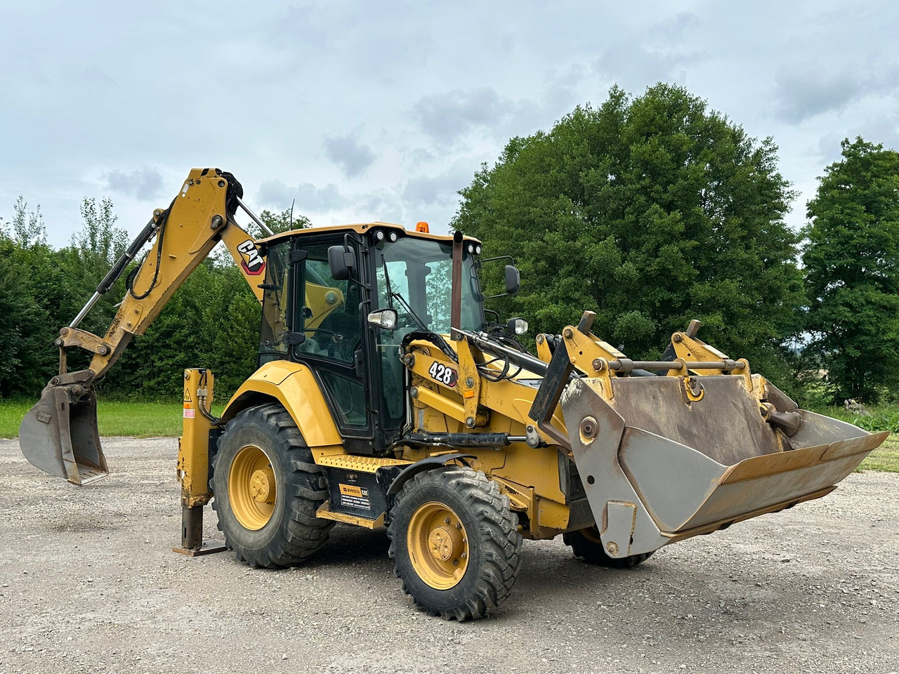 CATERPILLAR 428 / 2020 ROK / KLIMATYZACJA / 6200 mth - Backhoe loader: picture 1 CATERPILLAR 428 / 2020 ROK / KLIMATYZACJA / 6200 mth - Backhoe loader: picture 1