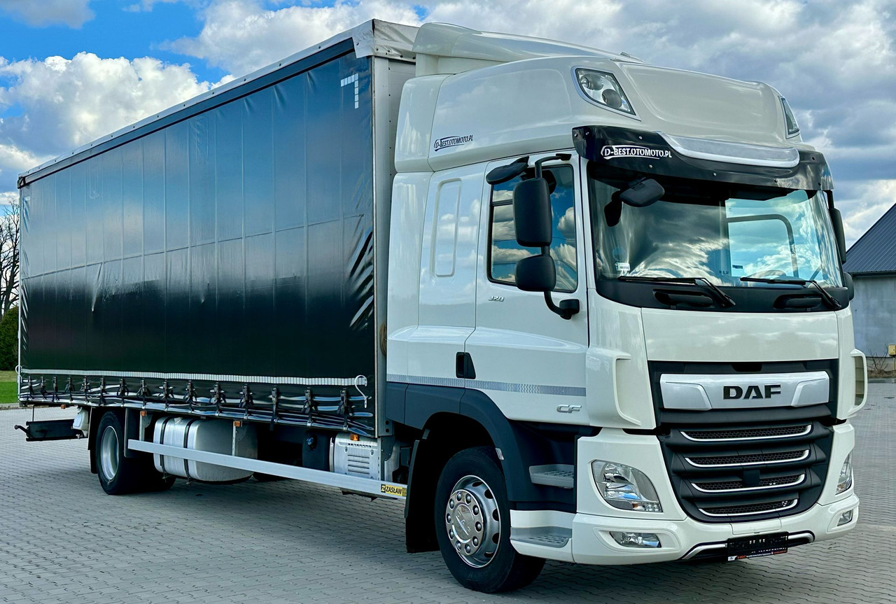 DAF CF 320 / FIRANKA / 23 EUROPALET / SYPIALKA / AUTOMAT / JAK NOWY / 2021 ROK - Curtainsider truck: picture 1 DAF CF 320 / FIRANKA / 23 EUROPALET / SYPIALKA / AUTOMAT / JAK NOWY / 2021 ROK - Curtainsider truck: picture 1