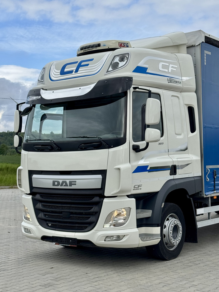 Curtainsider truck DAF CF 320 / FIRANKA / 24 EUROPALETY / SYPIALKA / AUTOMAT / KLIMA POSTOJOWA / 2017 ROK: picture 8