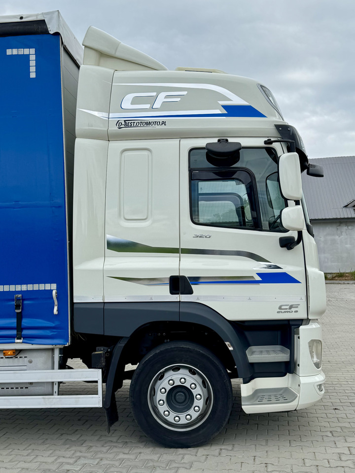 Curtainsider truck DAF CF 320 / FIRANKA / 24 EUROPALETY / SYPIALKA / AUTOMAT / KLIMA POSTOJOWA / 2017 ROK: picture 10