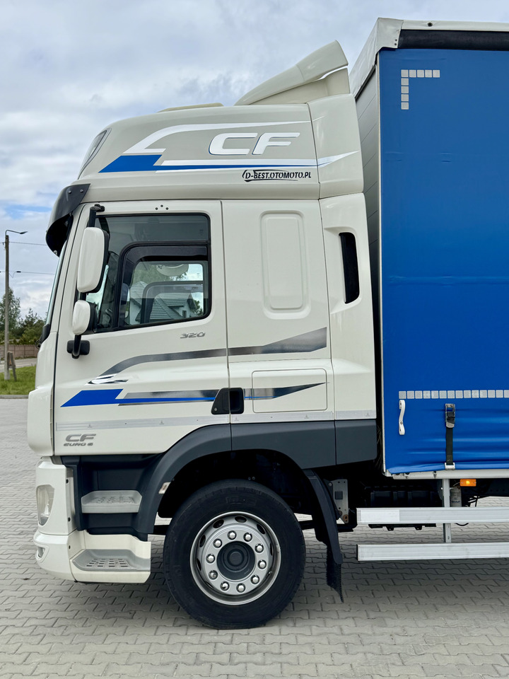 Curtainsider truck DAF CF 320 / FIRANKA / 24 EUROPALETY / SYPIALKA / AUTOMAT / KLIMA POSTOJOWA / 2017 ROK: picture 9