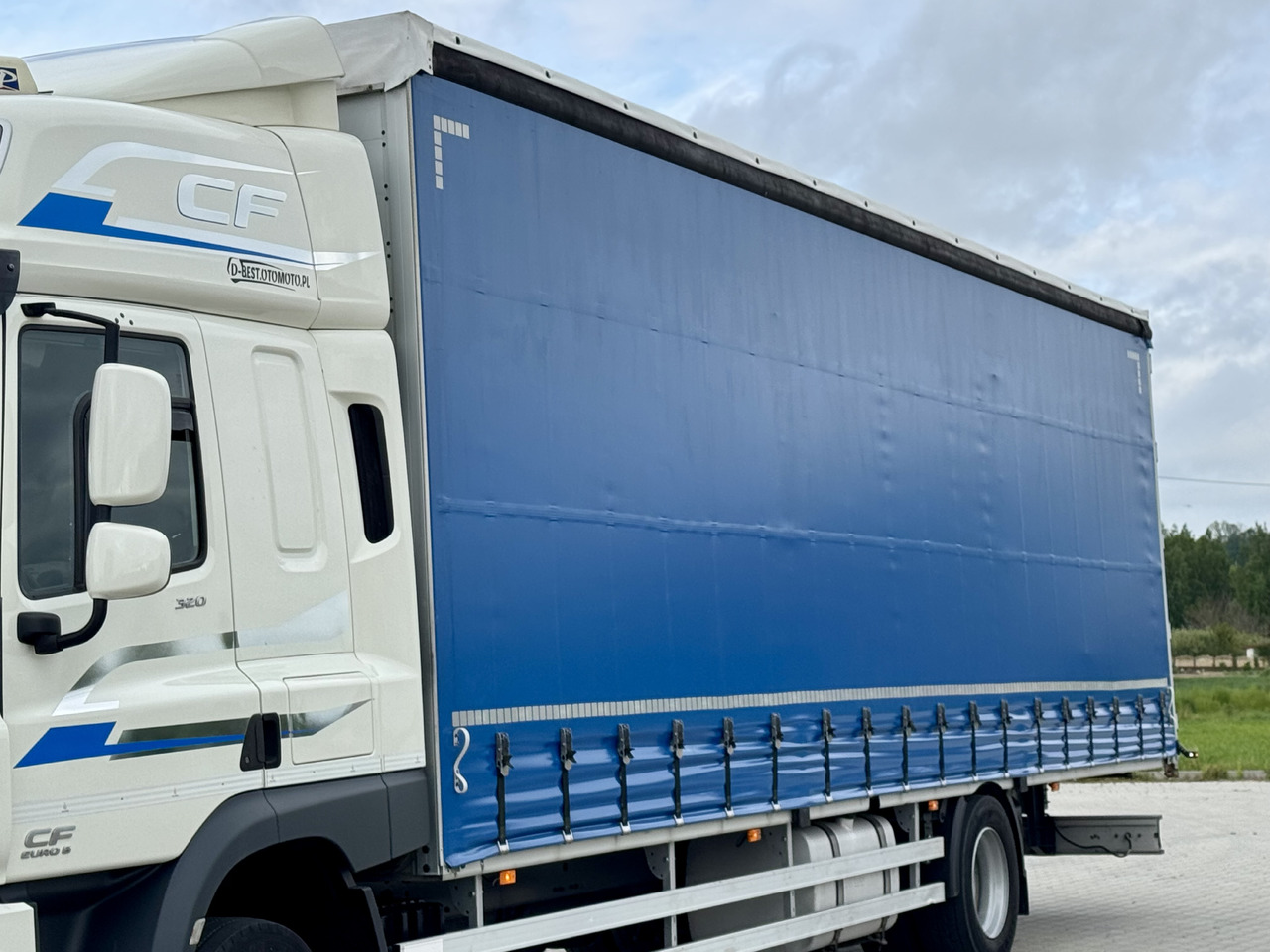 Curtainsider truck DAF CF 320 / FIRANKA / 24 EUROPALETY / SYPIALKA / AUTOMAT / KLIMA POSTOJOWA / 2017 ROK: picture 18
