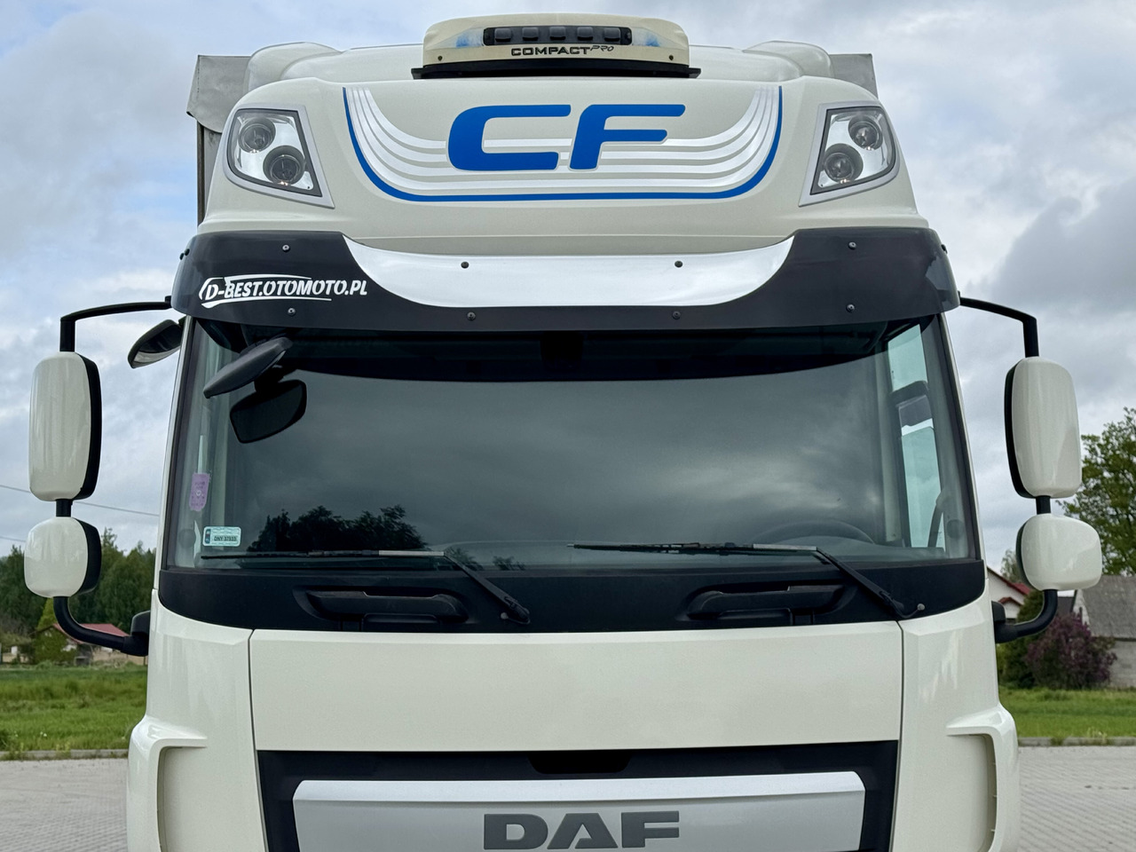 Curtainsider truck DAF CF 320 / FIRANKA / 24 EUROPALETY / SYPIALKA / AUTOMAT / KLIMA POSTOJOWA / 2017 ROK: picture 13