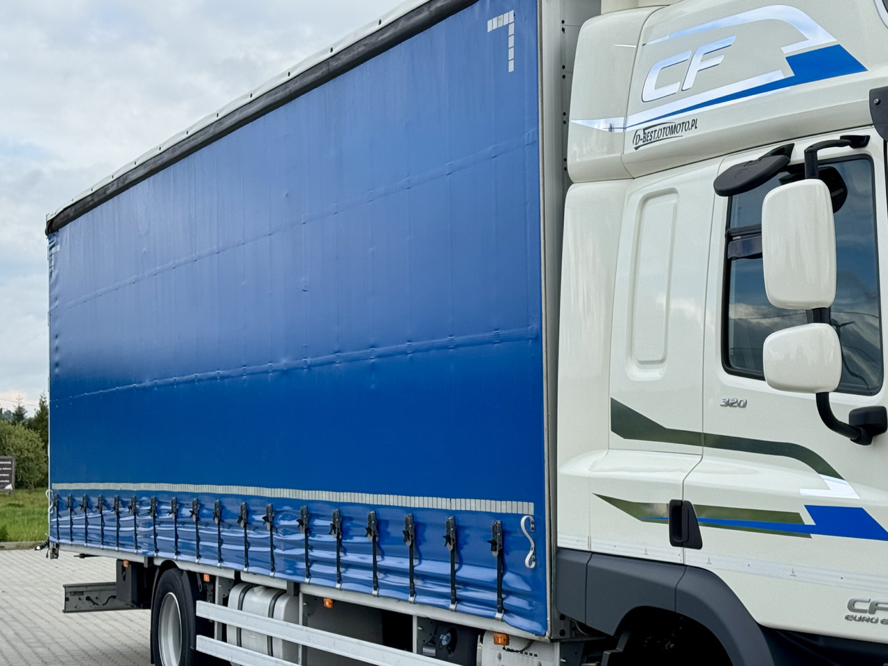 Curtainsider truck DAF CF 320 / FIRANKA / 24 EUROPALETY / SYPIALKA / AUTOMAT / KLIMA POSTOJOWA / 2017 ROK: picture 17