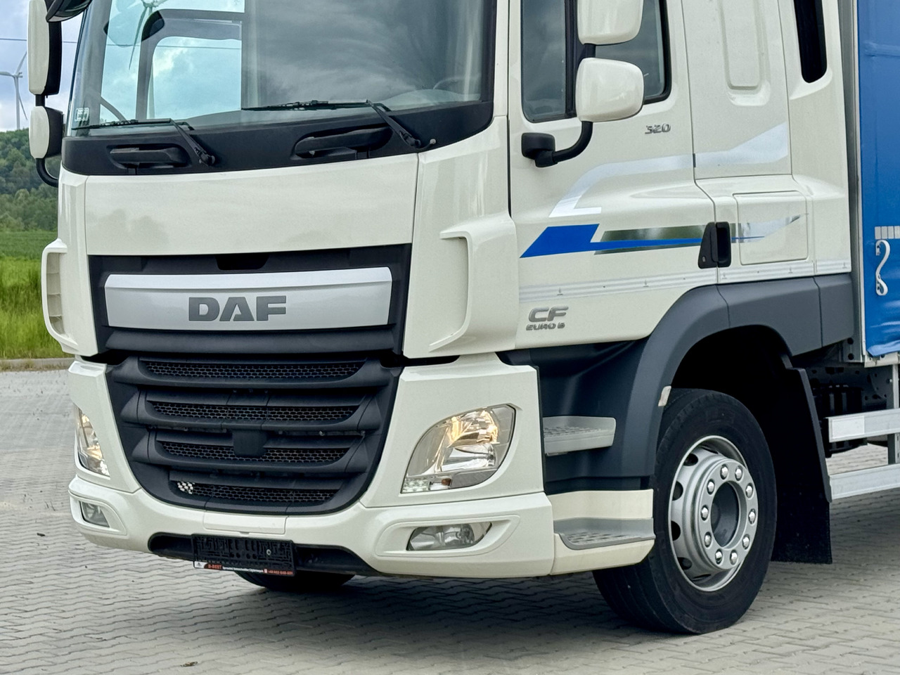 Curtainsider truck DAF CF 320 / FIRANKA / 24 EUROPALETY / SYPIALKA / AUTOMAT / KLIMA POSTOJOWA / 2017 ROK: picture 16